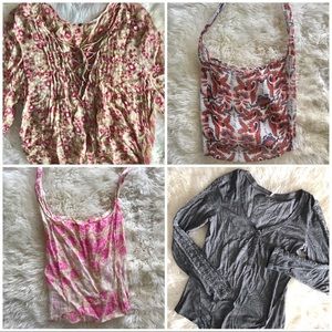 Lot Free People Top Bohemian Medium Large